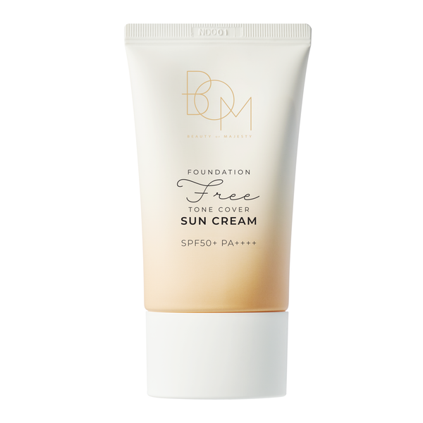 BOM Foundation Free Tone Cover Sun Cream SPF50+PA++++