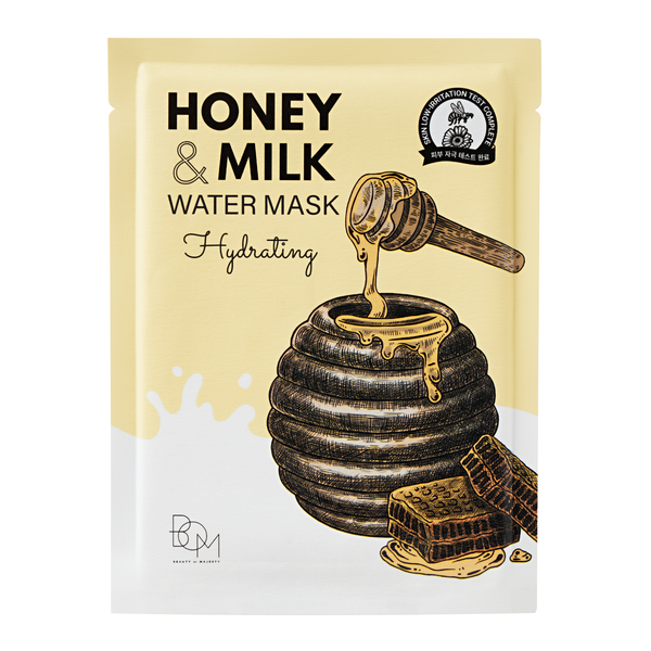 BOM Honey And Milk Water Mask - For hydrating your dry skin