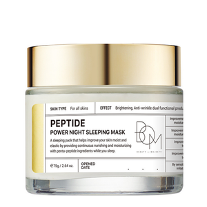 BOM Peptide Power Night Sleeping Mask