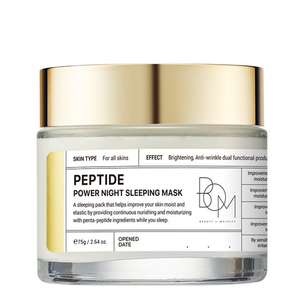 BOM Peptide Power Night Sleeping Mask