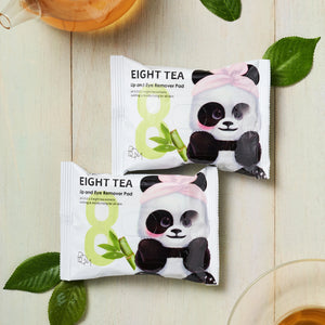 BOM Eight Tea Lip and Eye Remover Pad 30 Piece Per Pack