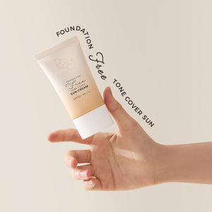 BOM Foundation Free Tone Cover Sun Cream SPF50+PA++++