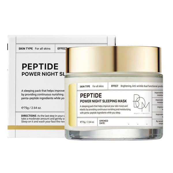 BOM Peptide Power Night Sleeping Mask