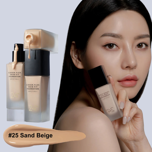 BOM Cover Flex Skin Fit Foundation SPF37 PA++